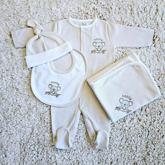 Newborn Gift Set, Happy Koala