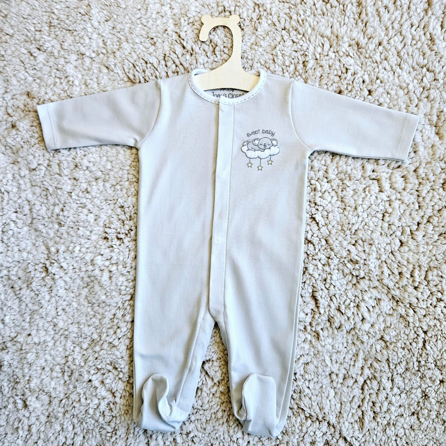 Newborn Footie Pajama | Soft Cotton Baby Sleeper | joeyscloset.com